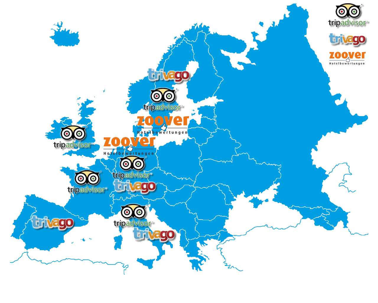 mappa europa siti recensione